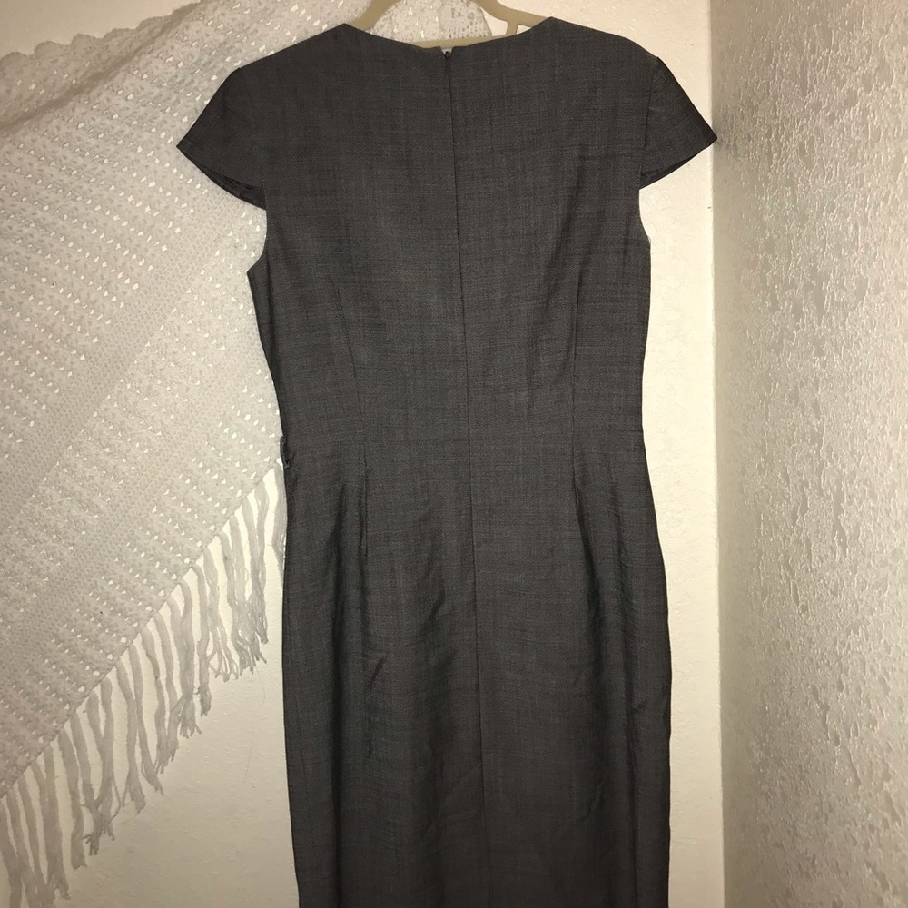 Tahari | Ruffle Contemporary Dress - Picture 5 of 8